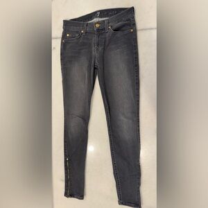 7 For All Mankind Gray Women's Jeans